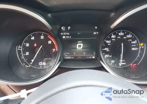 2018 Alfa Romeo Stelvio Ti Sport Awd из США, поврежденный, VIN ZASFAKNN8J7C03581